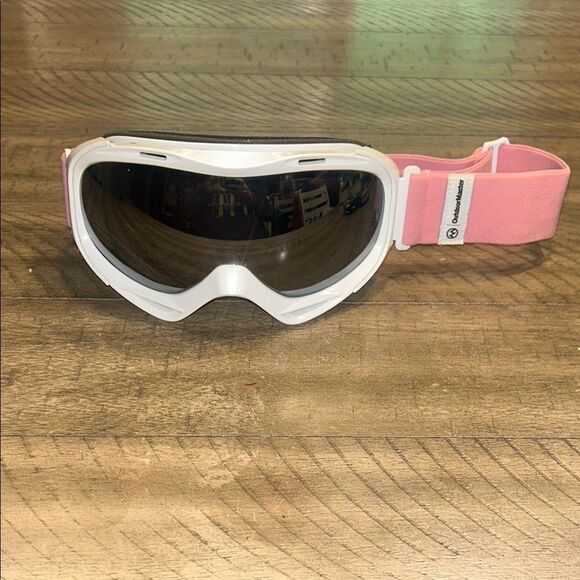 Outdoor Master OTG Snow Goggles pink and white - Picture 1 of 12